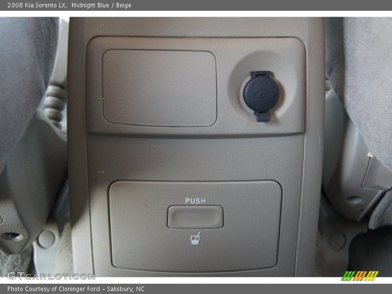 Midnight Blue / Beige 2008 Kia Sorento LX