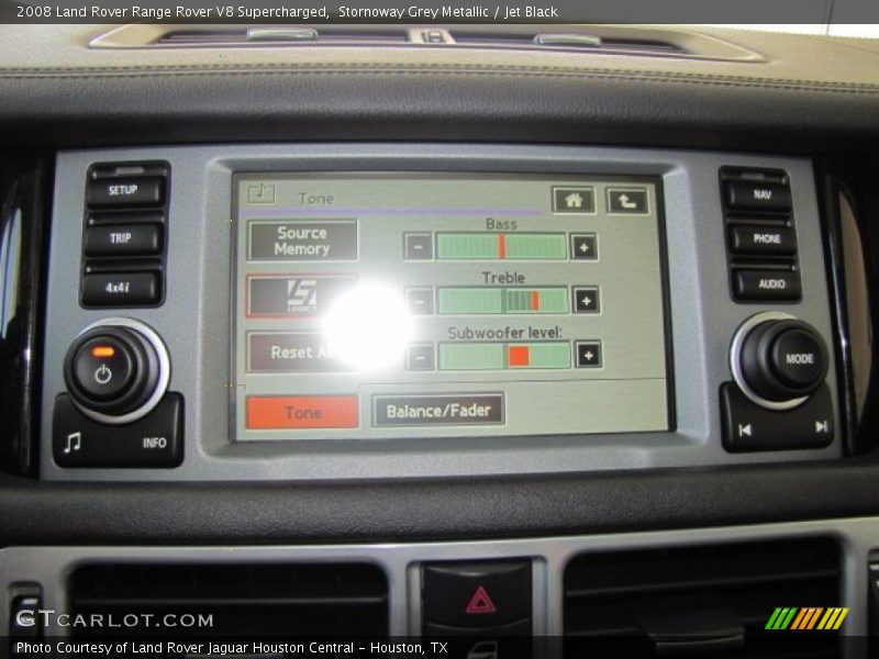 Stornoway Grey Metallic / Jet Black 2008 Land Rover Range Rover V8 Supercharged