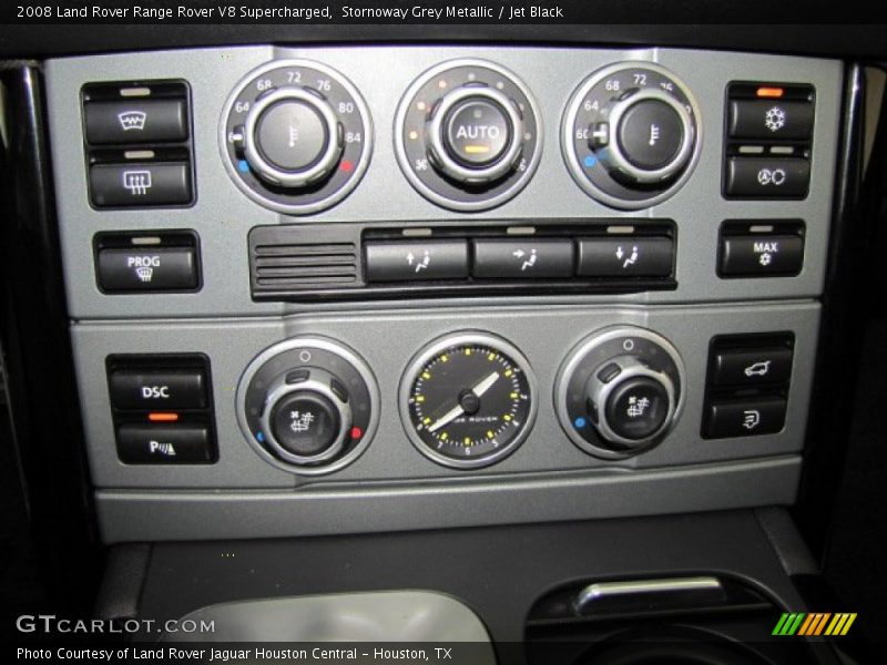 Stornoway Grey Metallic / Jet Black 2008 Land Rover Range Rover V8 Supercharged