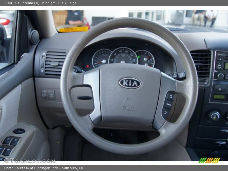 Midnight Blue / Beige 2008 Kia Sorento LX