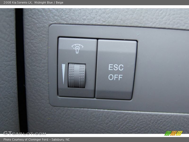 Midnight Blue / Beige 2008 Kia Sorento LX