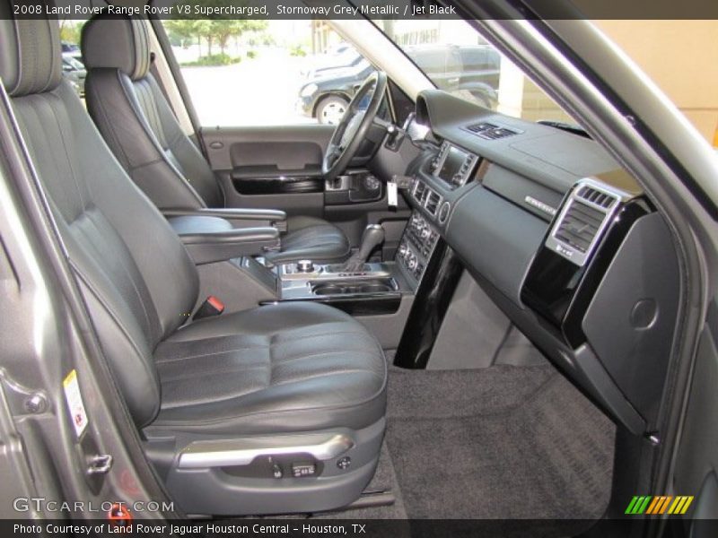 Stornoway Grey Metallic / Jet Black 2008 Land Rover Range Rover V8 Supercharged