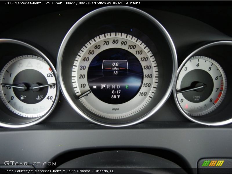 2013 C 250 Sport 250 Sport Gauges