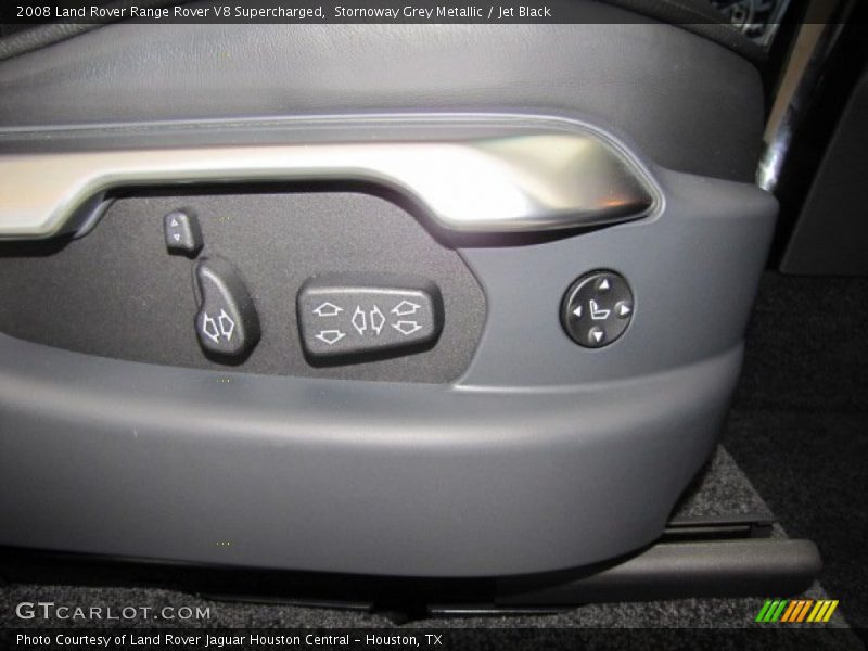 Stornoway Grey Metallic / Jet Black 2008 Land Rover Range Rover V8 Supercharged