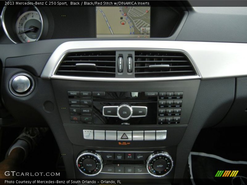 Controls of 2013 C 250 Sport