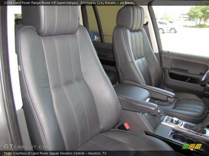 Stornoway Grey Metallic / Jet Black 2008 Land Rover Range Rover V8 Supercharged