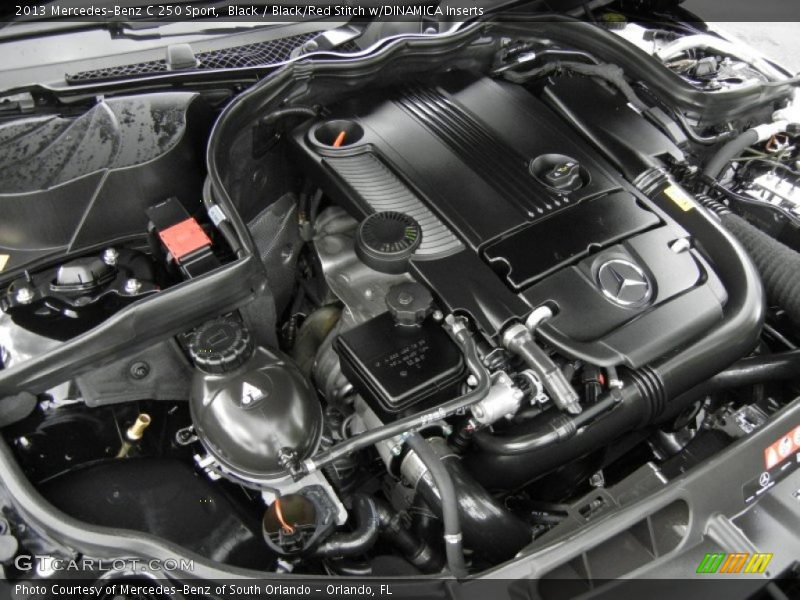  2013 C 250 Sport Engine - 1.8 Liter DI Turbocharged DOHC 16-Valve VVT 4 Cylinder