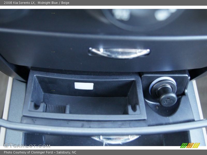 Midnight Blue / Beige 2008 Kia Sorento LX