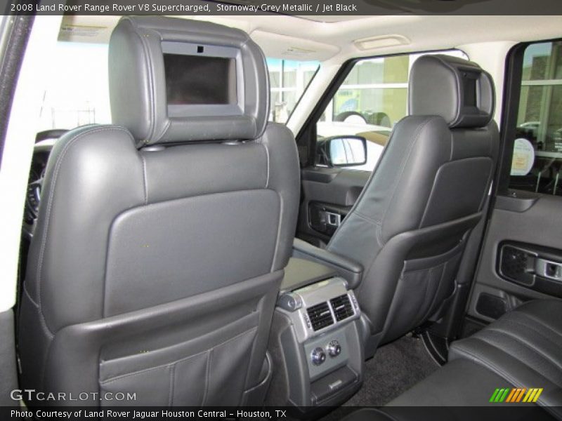 Stornoway Grey Metallic / Jet Black 2008 Land Rover Range Rover V8 Supercharged