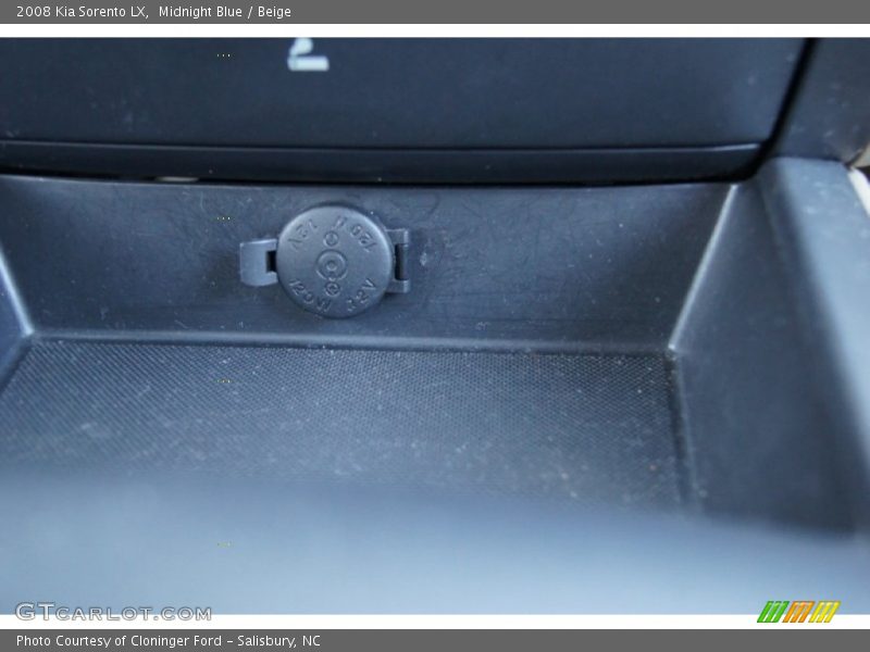 Midnight Blue / Beige 2008 Kia Sorento LX