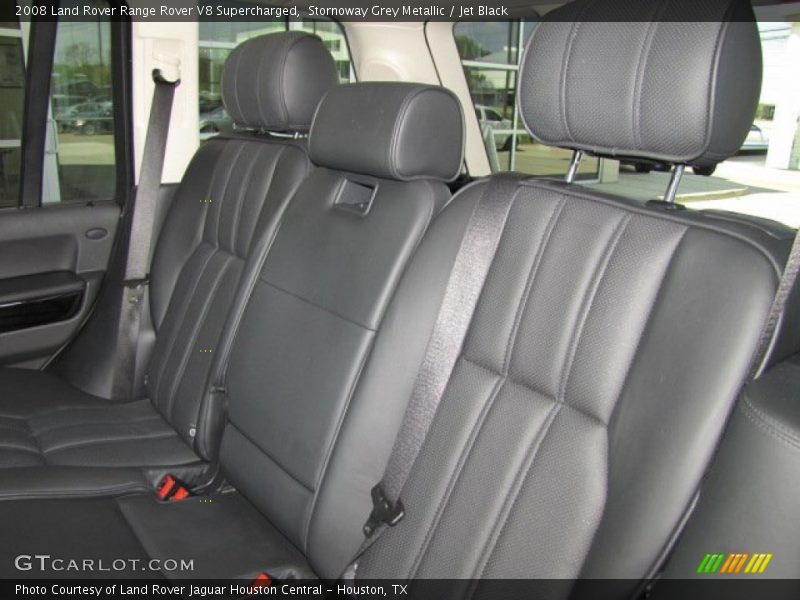 Stornoway Grey Metallic / Jet Black 2008 Land Rover Range Rover V8 Supercharged