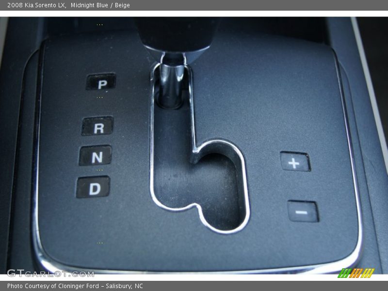 Midnight Blue / Beige 2008 Kia Sorento LX