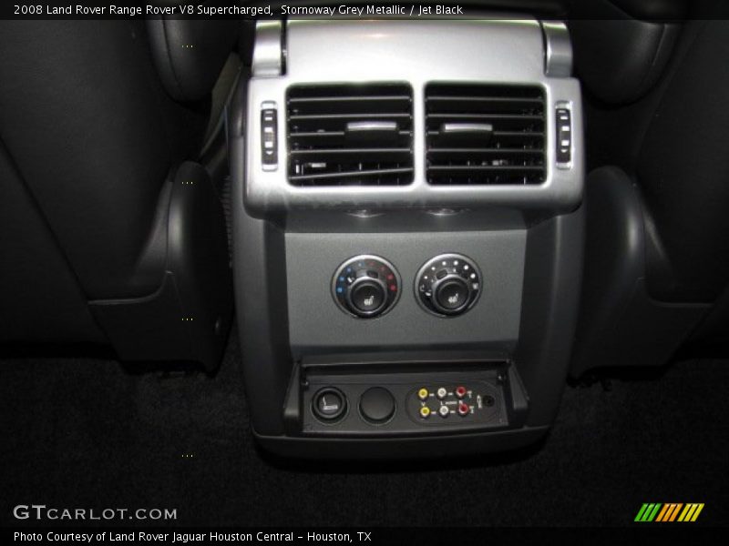 Stornoway Grey Metallic / Jet Black 2008 Land Rover Range Rover V8 Supercharged