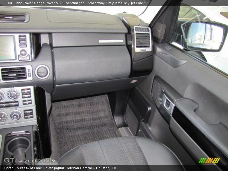Stornoway Grey Metallic / Jet Black 2008 Land Rover Range Rover V8 Supercharged