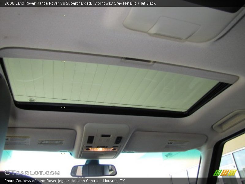 Stornoway Grey Metallic / Jet Black 2008 Land Rover Range Rover V8 Supercharged