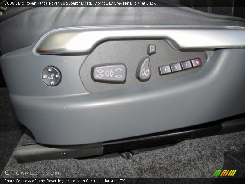 Stornoway Grey Metallic / Jet Black 2008 Land Rover Range Rover V8 Supercharged