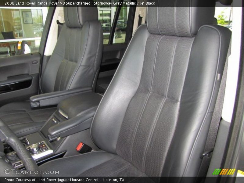 Stornoway Grey Metallic / Jet Black 2008 Land Rover Range Rover V8 Supercharged