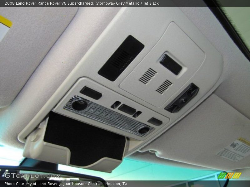 Stornoway Grey Metallic / Jet Black 2008 Land Rover Range Rover V8 Supercharged