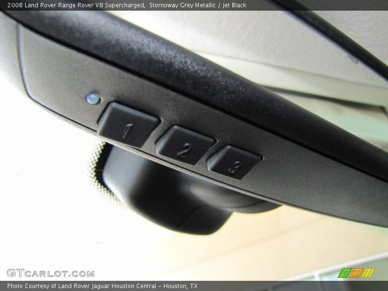 Stornoway Grey Metallic / Jet Black 2008 Land Rover Range Rover V8 Supercharged