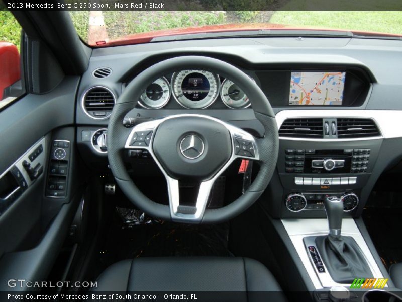 Controls of 2013 C 250 Sport