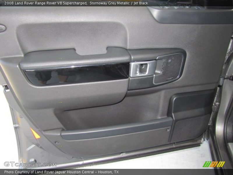 Stornoway Grey Metallic / Jet Black 2008 Land Rover Range Rover V8 Supercharged