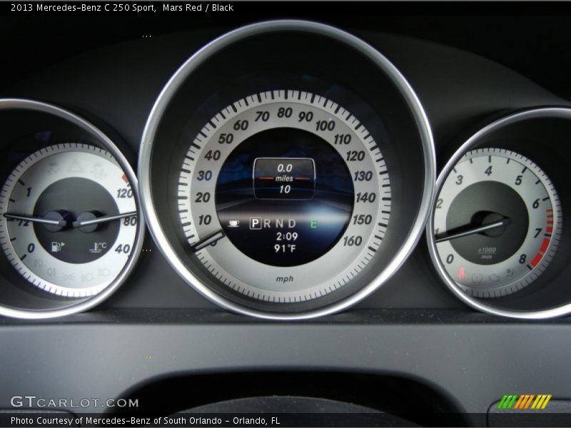  2013 C 250 Sport 250 Sport Gauges