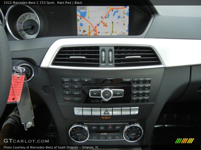 Controls of 2013 C 250 Sport