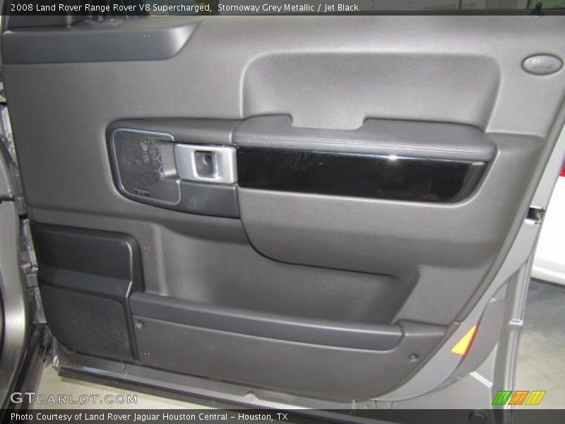 Stornoway Grey Metallic / Jet Black 2008 Land Rover Range Rover V8 Supercharged