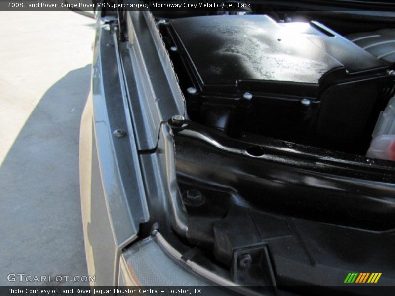 Stornoway Grey Metallic / Jet Black 2008 Land Rover Range Rover V8 Supercharged