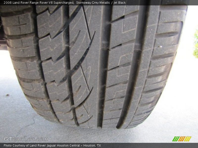 Stornoway Grey Metallic / Jet Black 2008 Land Rover Range Rover V8 Supercharged