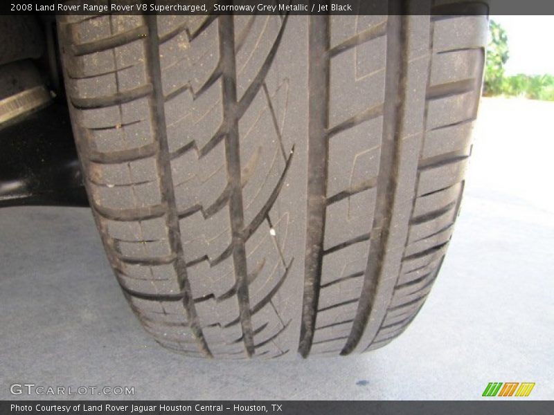 Stornoway Grey Metallic / Jet Black 2008 Land Rover Range Rover V8 Supercharged