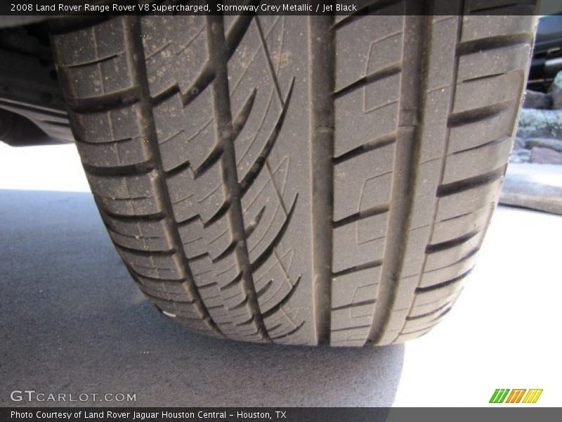 Stornoway Grey Metallic / Jet Black 2008 Land Rover Range Rover V8 Supercharged