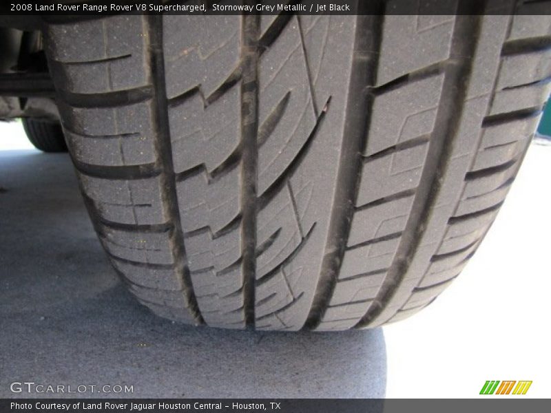 Stornoway Grey Metallic / Jet Black 2008 Land Rover Range Rover V8 Supercharged