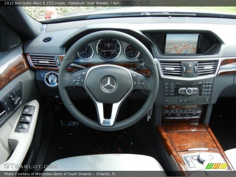 Dashboard of 2013 E 350 Sedan