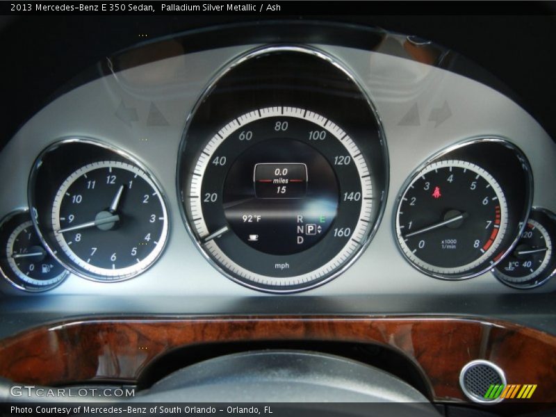  2013 E 350 Sedan 350 Sedan Gauges