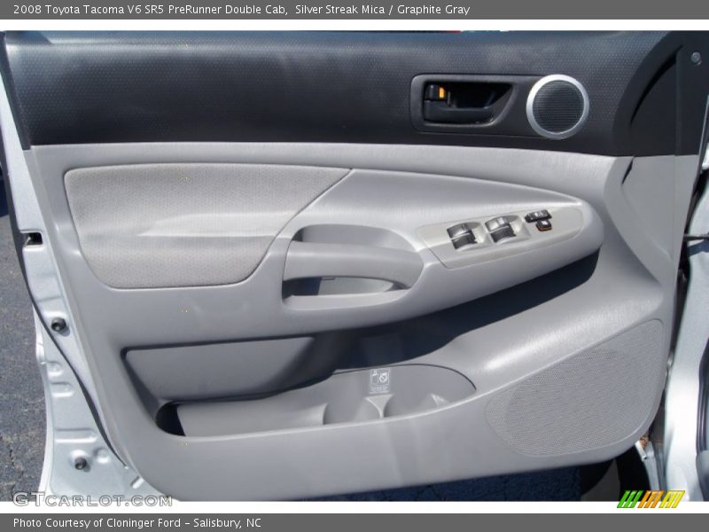 Silver Streak Mica / Graphite Gray 2008 Toyota Tacoma V6 SR5 PreRunner Double Cab