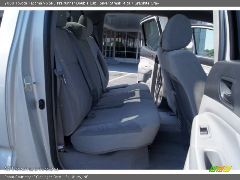 Silver Streak Mica / Graphite Gray 2008 Toyota Tacoma V6 SR5 PreRunner Double Cab