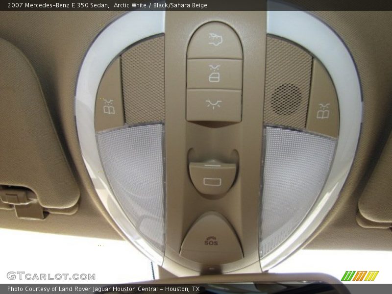 Arctic White / Black/Sahara Beige 2007 Mercedes-Benz E 350 Sedan