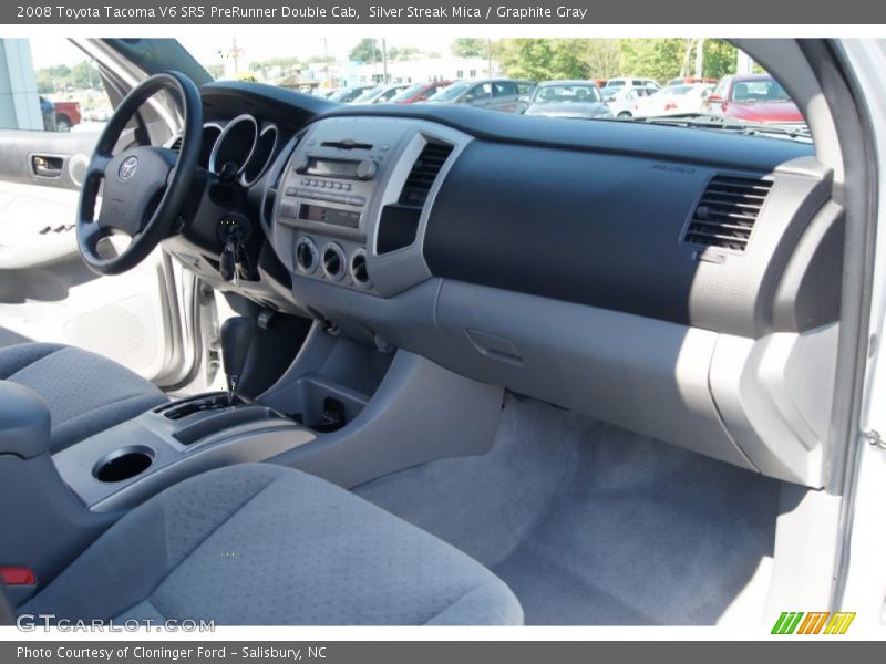  2008 Tacoma V6 SR5 PreRunner Double Cab Graphite Gray Interior