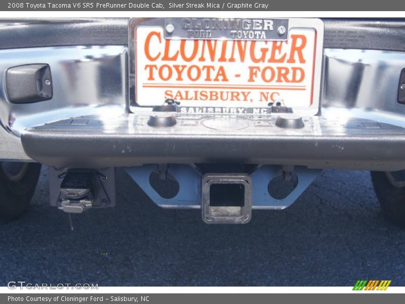 Silver Streak Mica / Graphite Gray 2008 Toyota Tacoma V6 SR5 PreRunner Double Cab
