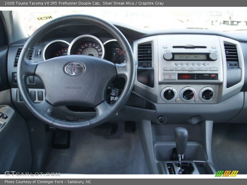 Dashboard of 2008 Tacoma V6 SR5 PreRunner Double Cab