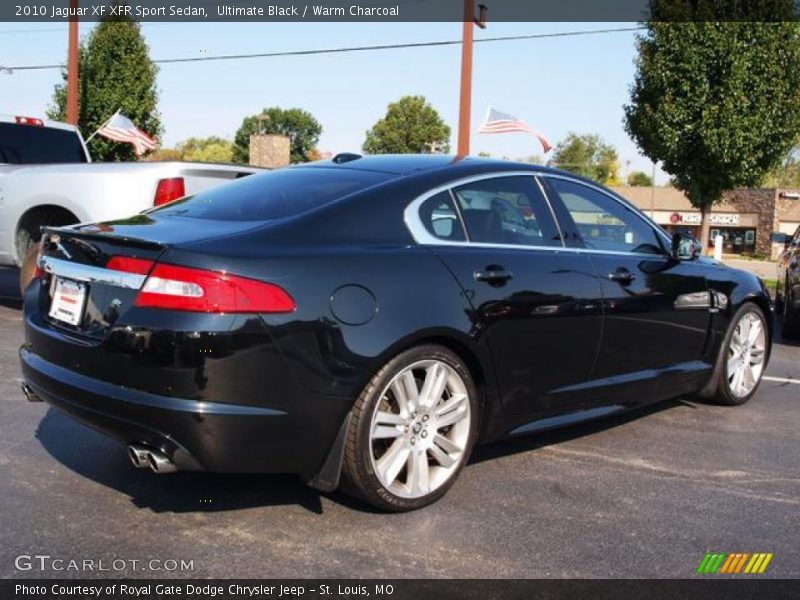 Ultimate Black / Warm Charcoal 2010 Jaguar XF XFR Sport Sedan