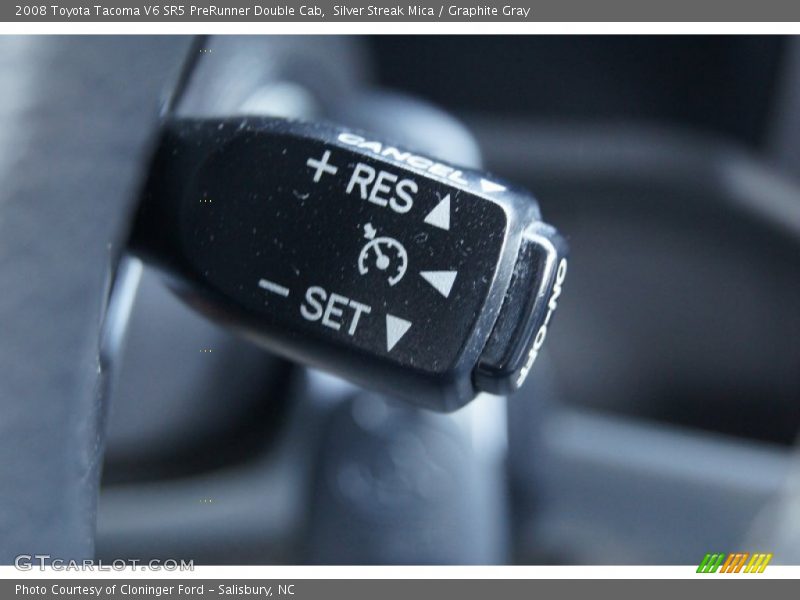 Silver Streak Mica / Graphite Gray 2008 Toyota Tacoma V6 SR5 PreRunner Double Cab