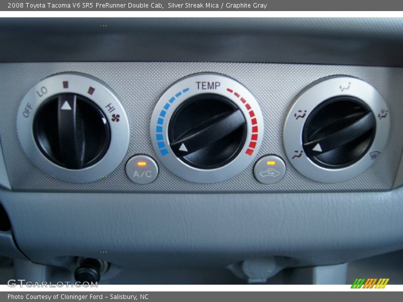 Controls of 2008 Tacoma V6 SR5 PreRunner Double Cab