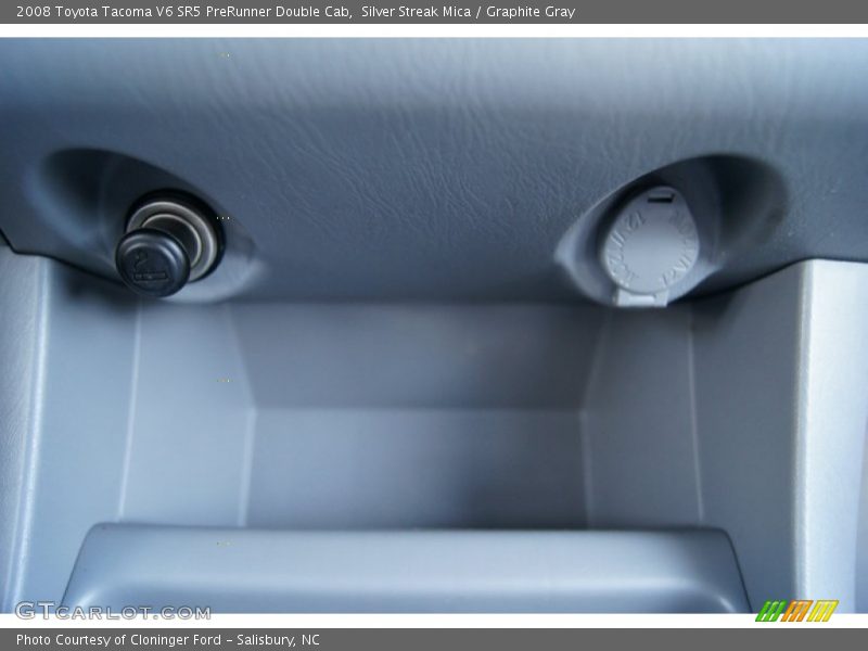Silver Streak Mica / Graphite Gray 2008 Toyota Tacoma V6 SR5 PreRunner Double Cab