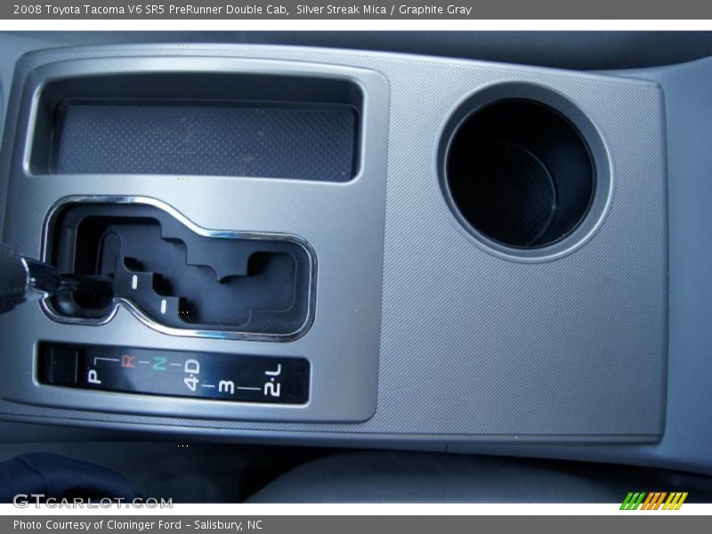 Silver Streak Mica / Graphite Gray 2008 Toyota Tacoma V6 SR5 PreRunner Double Cab