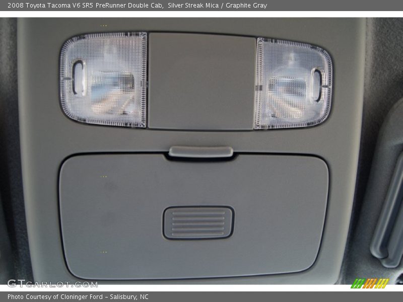 Silver Streak Mica / Graphite Gray 2008 Toyota Tacoma V6 SR5 PreRunner Double Cab
