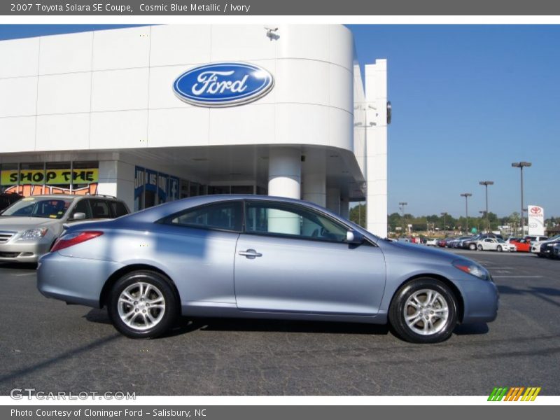 Cosmic Blue Metallic / Ivory 2007 Toyota Solara SE Coupe