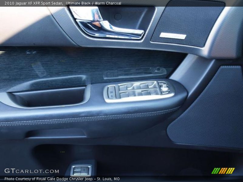Ultimate Black / Warm Charcoal 2010 Jaguar XF XFR Sport Sedan