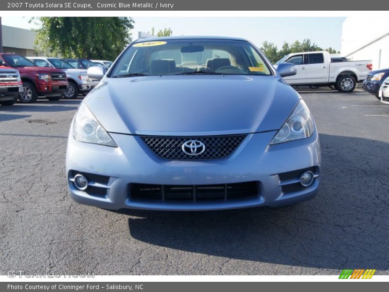 Cosmic Blue Metallic / Ivory 2007 Toyota Solara SE Coupe